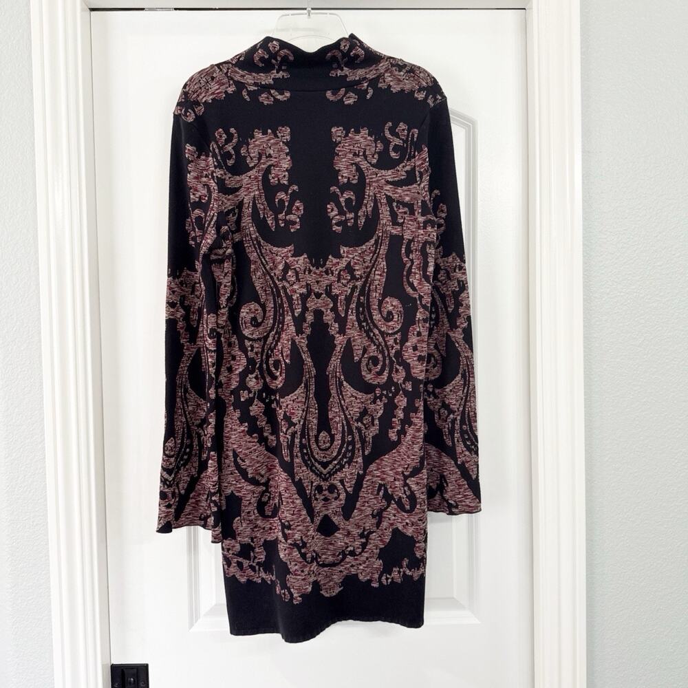 Free People Modern Love Pocket Mini Dress Tunic Mock Neck Sweater Size Large - Picture 4 of 10